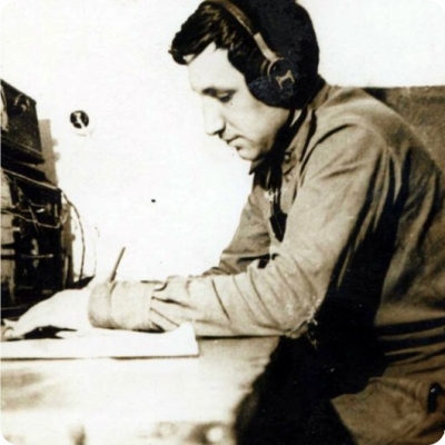  Радист командного пункта полка ПВО. 1968 г.