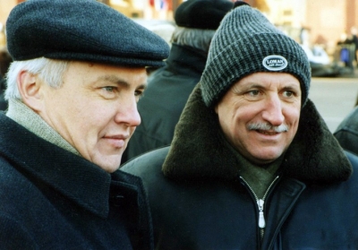 С Борисом Мироновым. 2002 г.